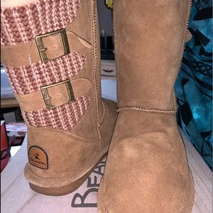 Woman’s BearPaw Boshie Snow Boot-Hickory- Size 9